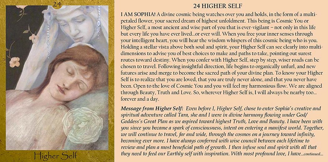 Higher Self Card w Words 96